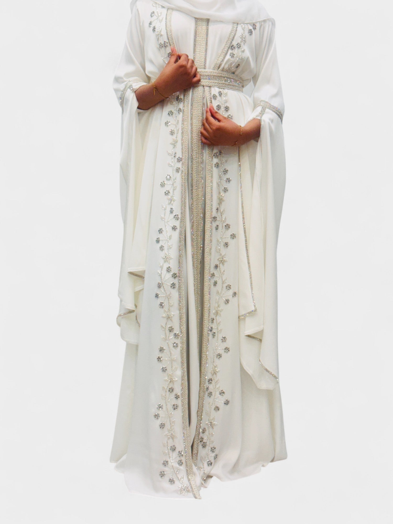 Zaytouna Pearl Moroccan Kaftan Set