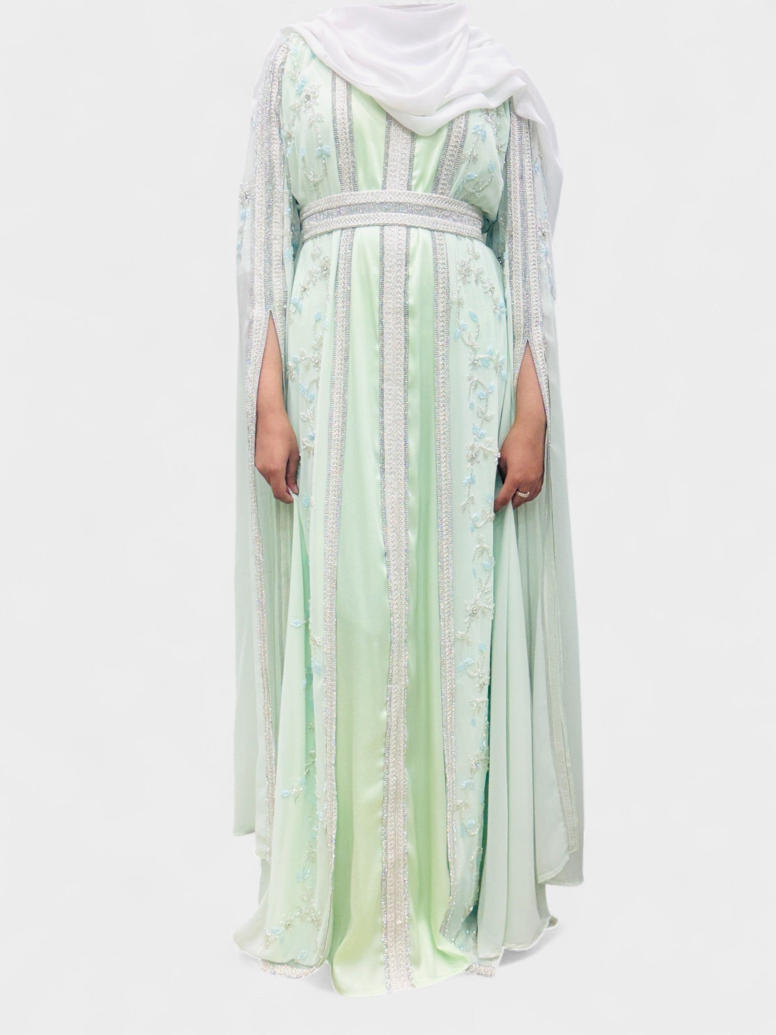 Hareem Sultan Moroccan Kaftan Dress