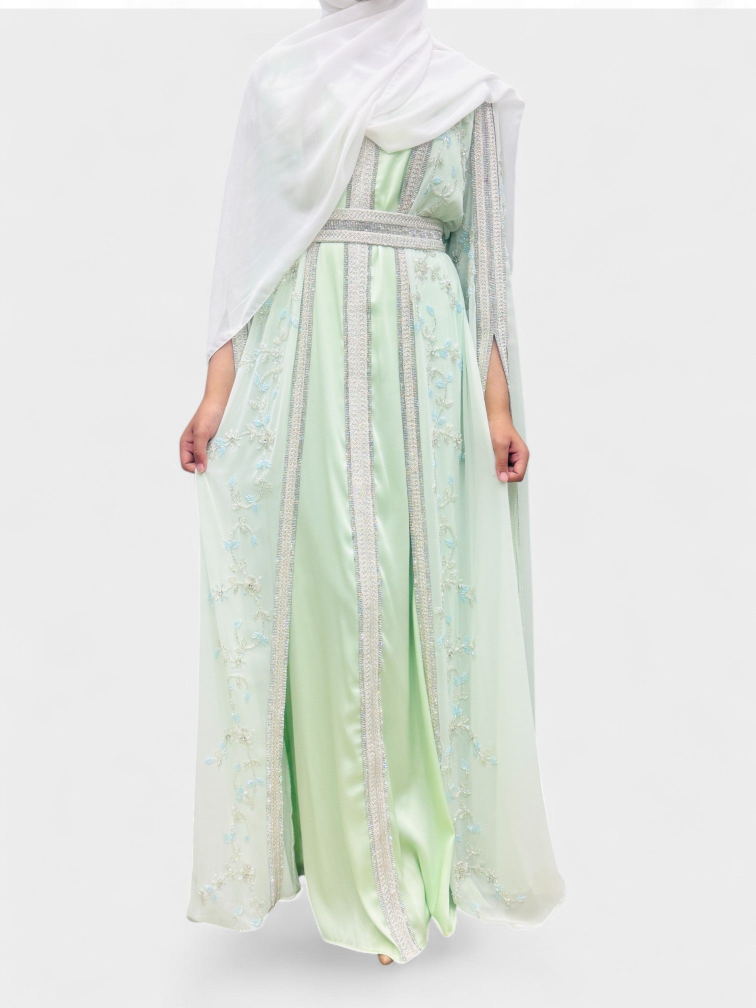 Hareem Sultan Moroccan Kaftan Dress