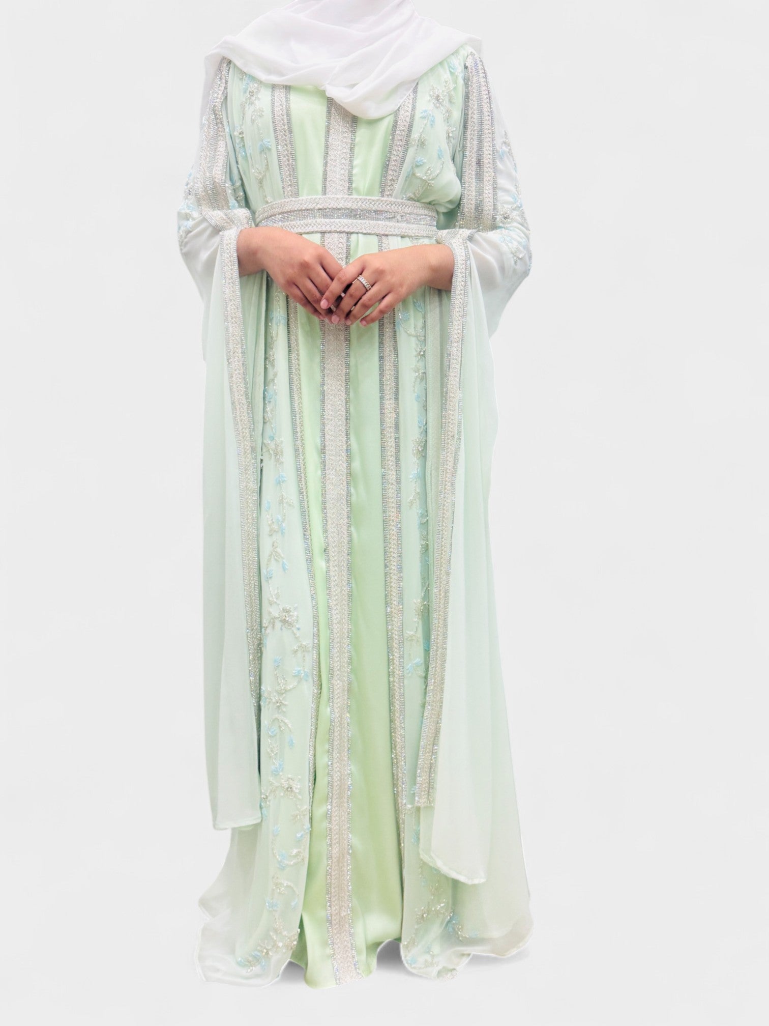 Hareem Sultan Moroccan Kaftan Dress