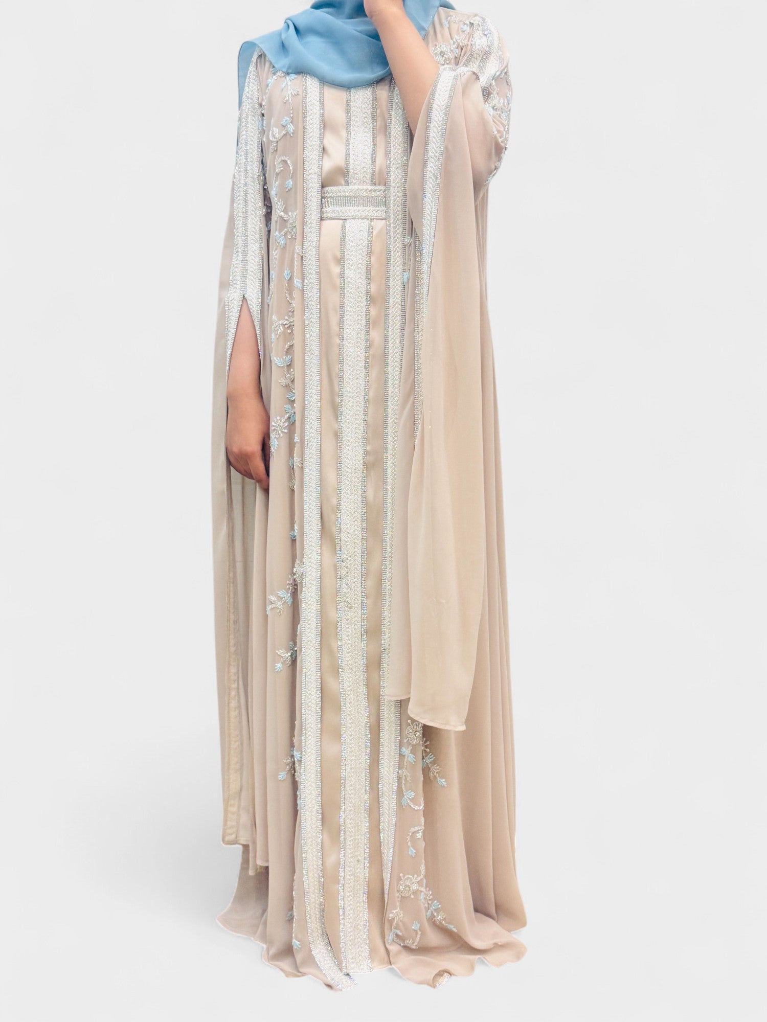 Hareem Sultan Moroccan Kaftan Dress