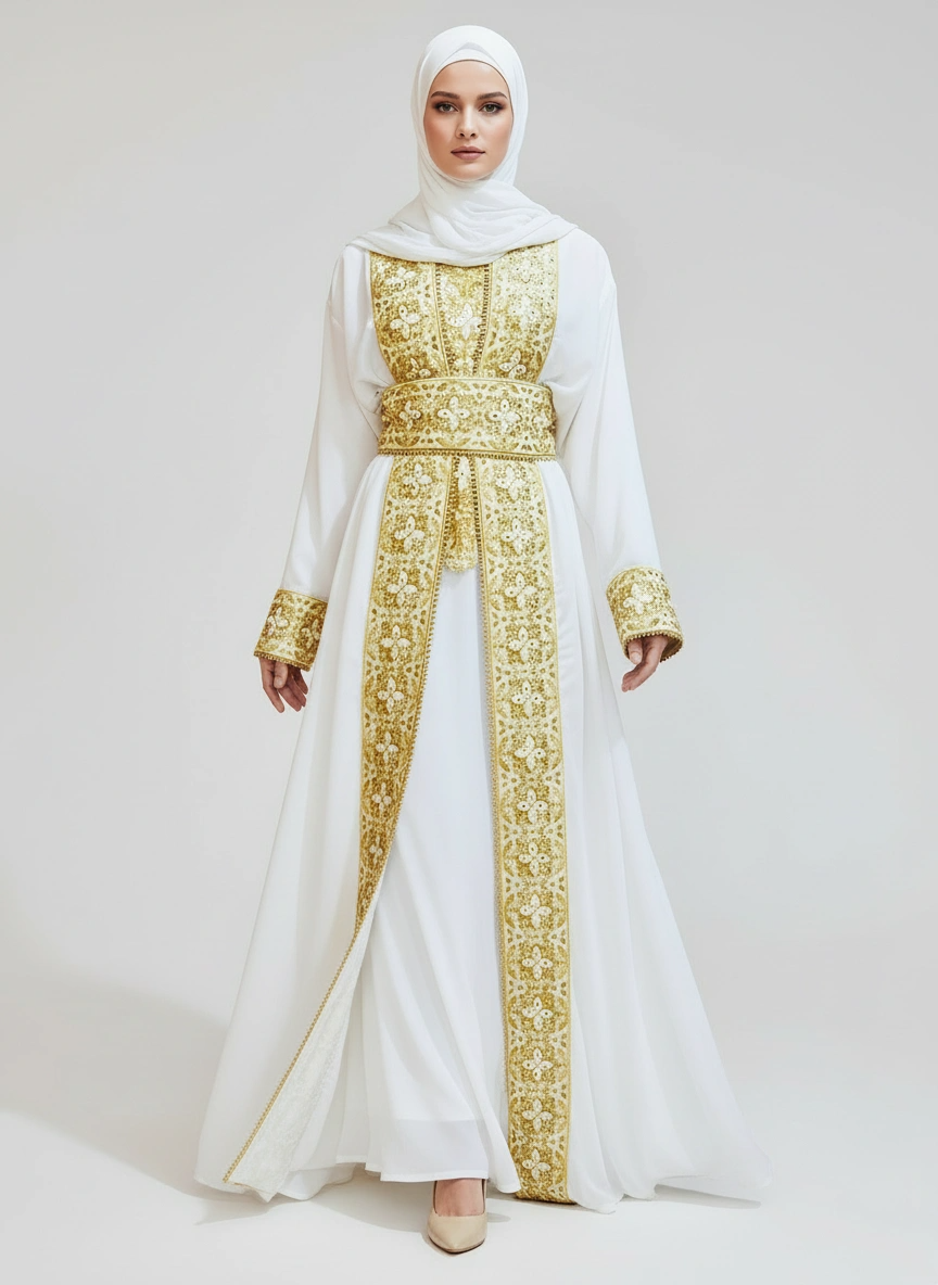 Pearl Royalty Dubai Kaftan