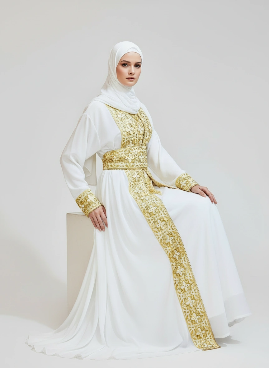 Pearl Royalty Dubai Kaftan