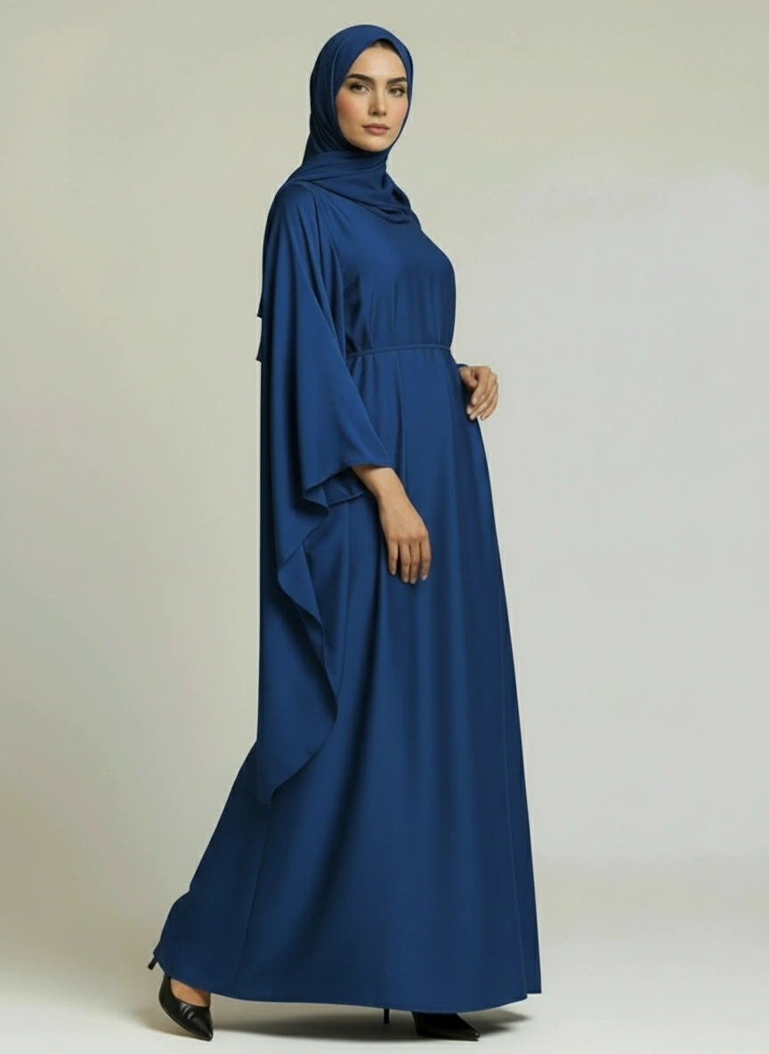 Satin Royalty Abaya Set