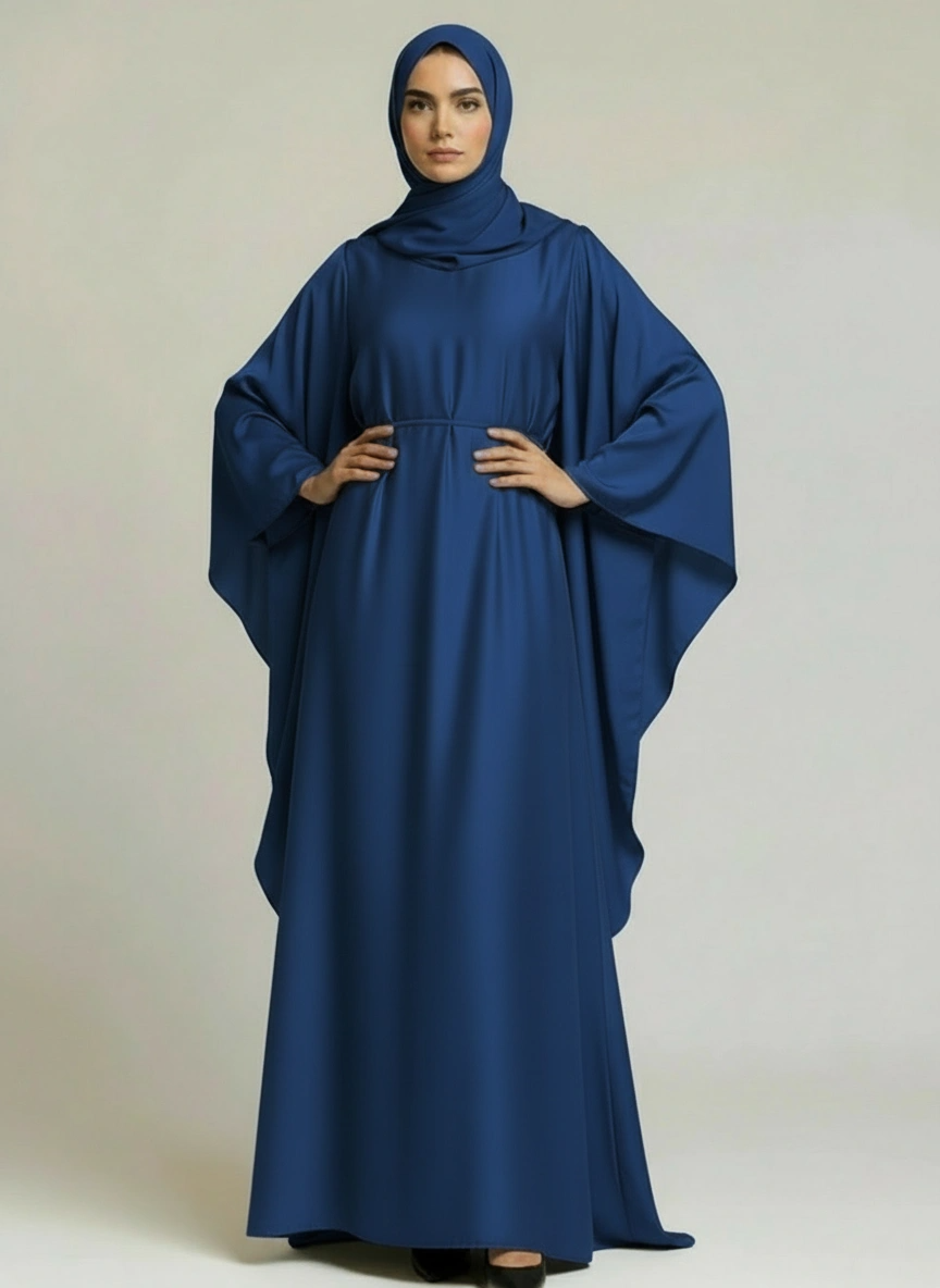 Satin Royalty Abaya Set
