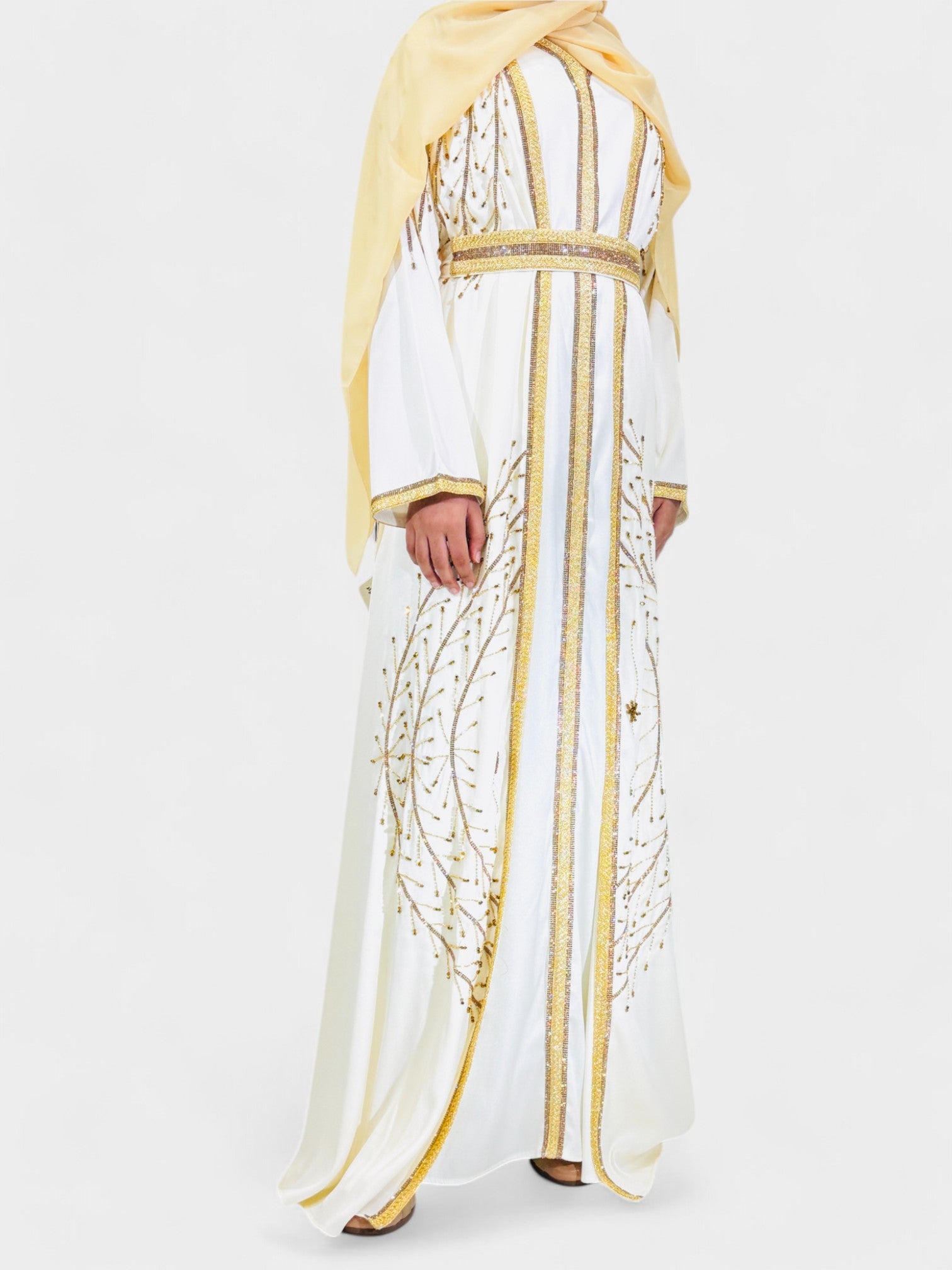 Crème D'Or Moroccan Kaftan