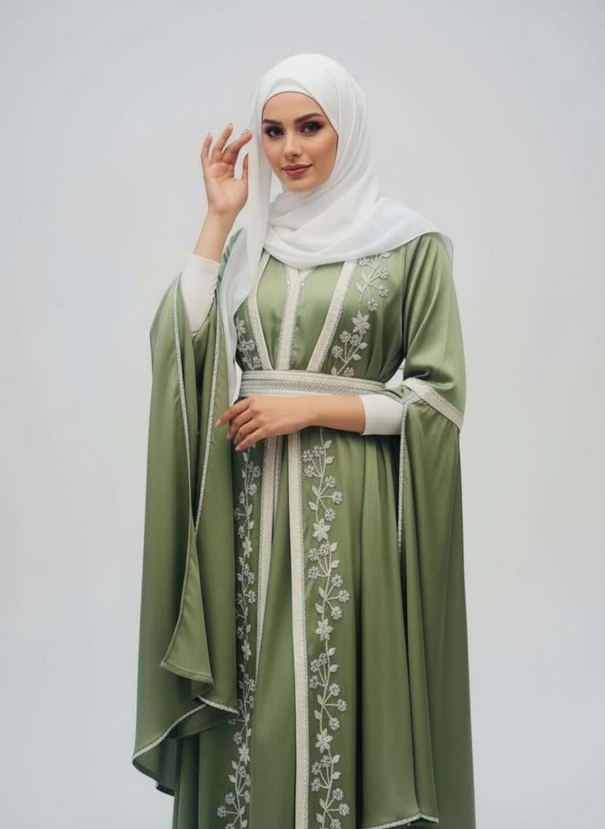 Zaytouna - Moroccan Kaftan Set