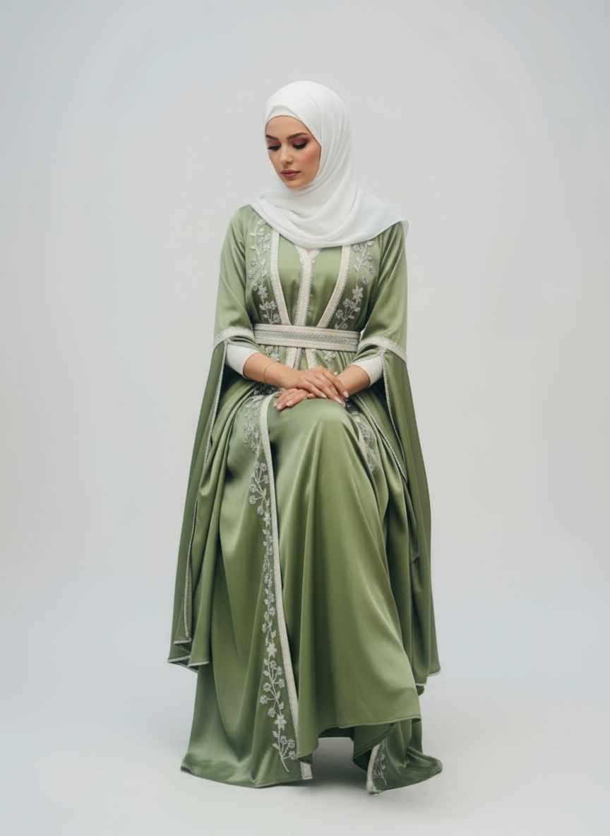 Zaytouna - Moroccan Kaftan Set